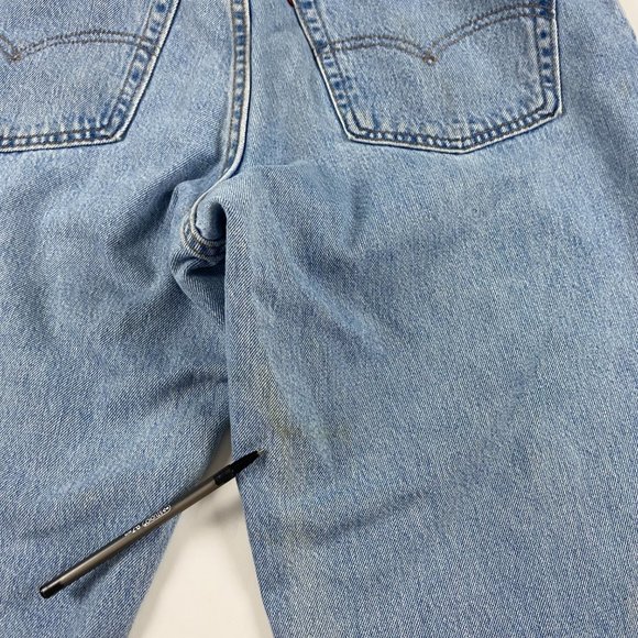 Vintage Y2K Levi's 560 Loose Fit Tapered Leg Jeans Mens 38 x 32 Fits 36.5 x 32 - Picture 5 of 15